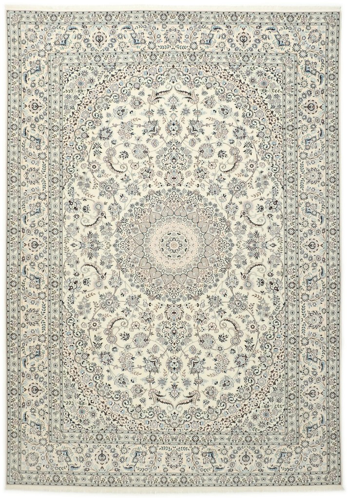 Nain Tappeto persiano 370 x 270 (Iran) Annodato A Mano
