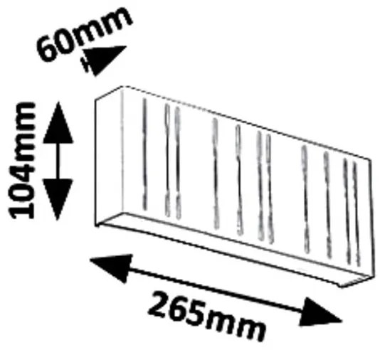 Rabalux 8874 - Applique a LED da esterno MARIBOR LED/12W/230V IP65