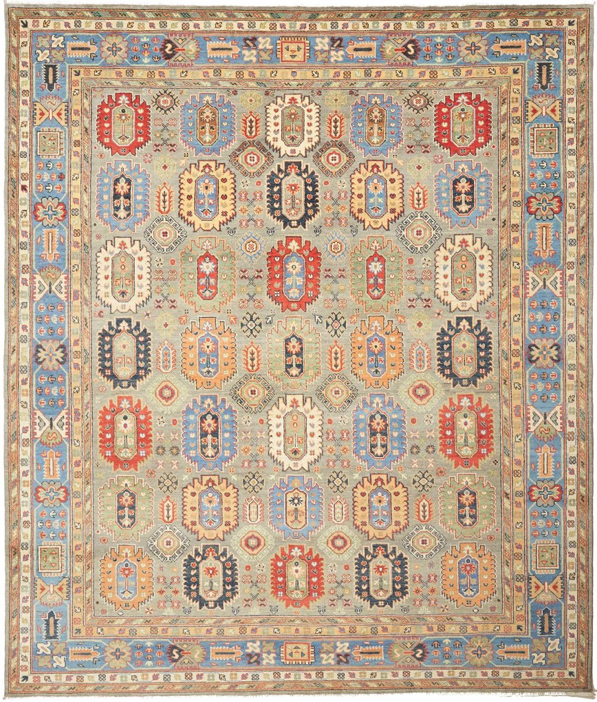 Kazak Tappeto 250x300 (Afghanistan) Annodato A Mano