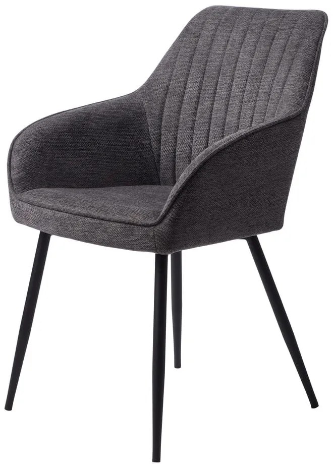 Sedia da pranzo grigio scuro Nolan - Unique Furniture