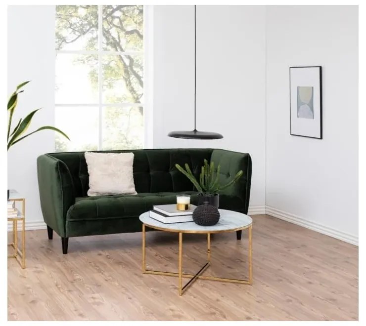 Tavolino rotondo bianco ø 80 cm Alisma - Actona