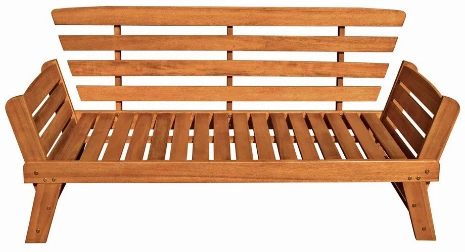 Panchina da giardino in legno di eucalipto Fortuna - Garden Pleasure