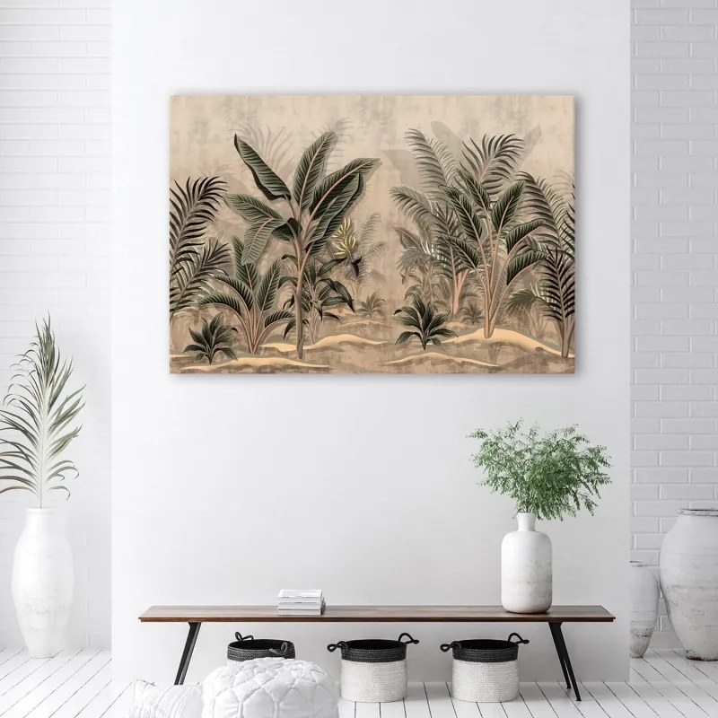 Quadro su tela, Foresta pluviale tropicale  Dimensioni 60x40