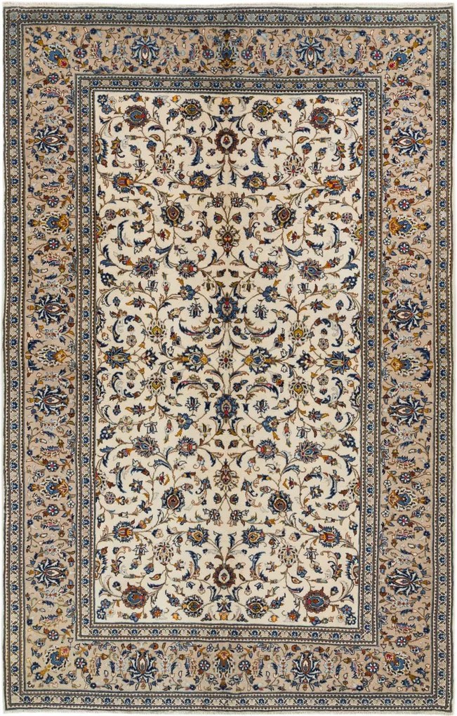 Kashan Tappeto 200 x 310 (Iran) Annodato A Mano