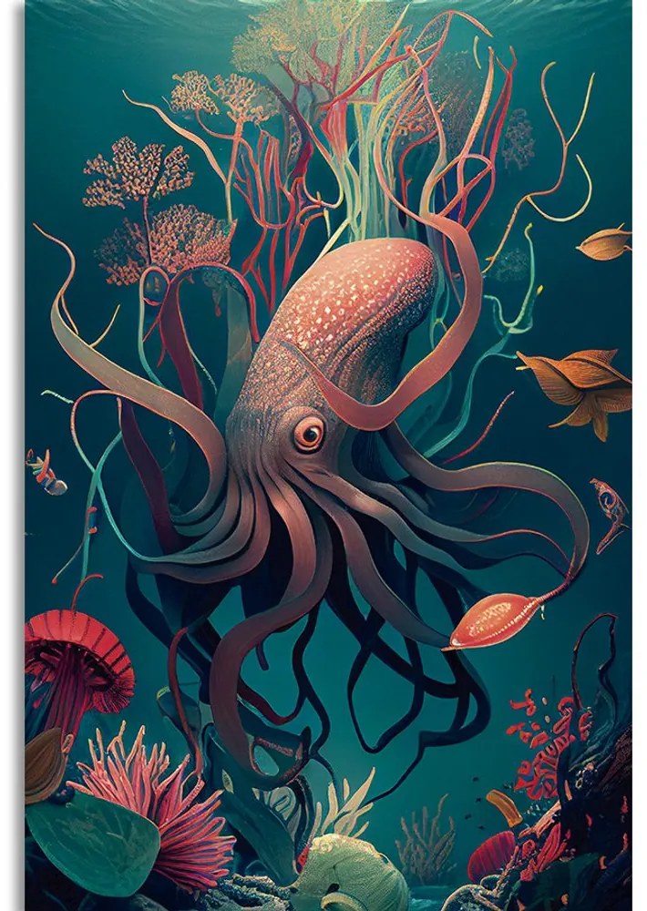 Quadro su tela – Seppia surrealista