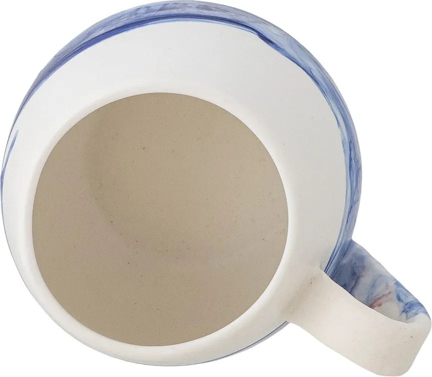 Tazzine in set bianche e blu in gres 4 pz 250 ml Lyre – Bloomingville