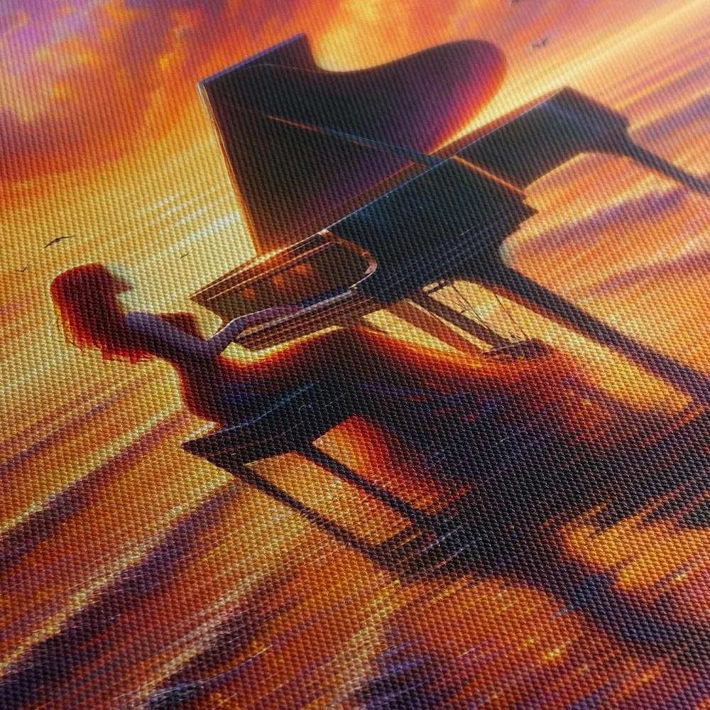 Quadro su tela – Sogni di pianoforte