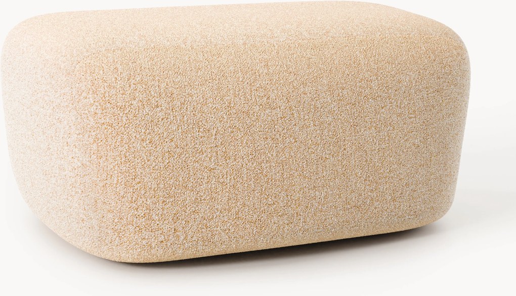 Pouf grande in bouclé Wolke