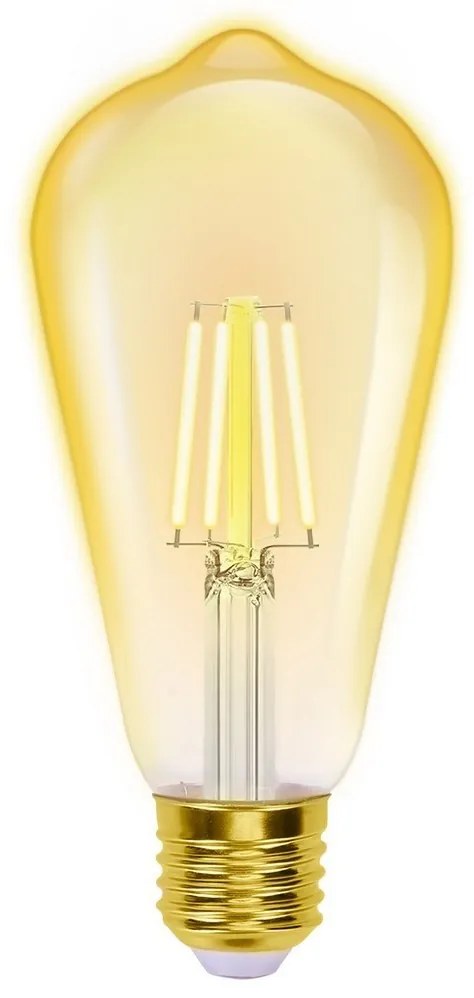Lampadina LED dimmerabile FILAMENT ST64 E27/6W/230V 2700-6500K Wi-Fi - Aigostar
