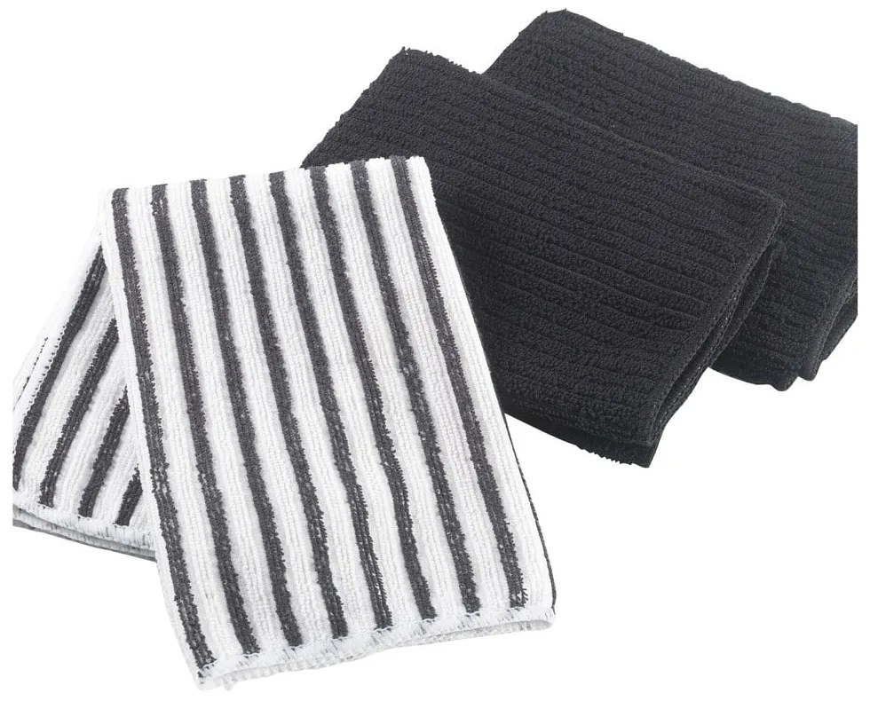 Set di 3 panni in microfibra 40x40 cm Cuistot - douceur d'intérieur