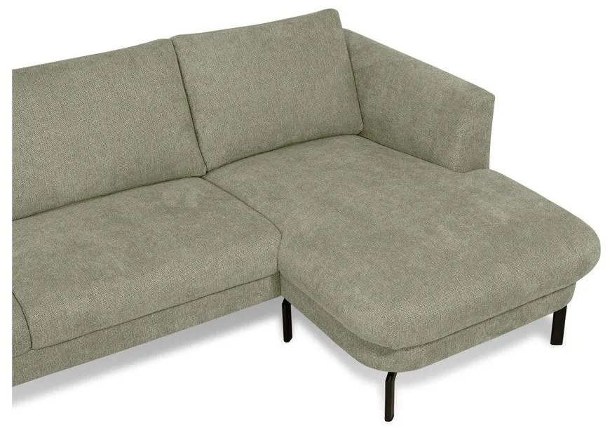 Divano angolare verde chiaro (angolo destro) Gomero - Scandic