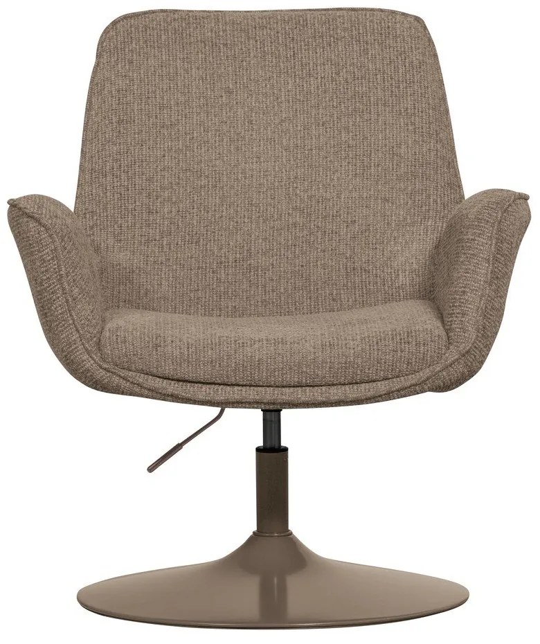 Poltrona beige con altezza del sedile regolabile Marten – WOOOD