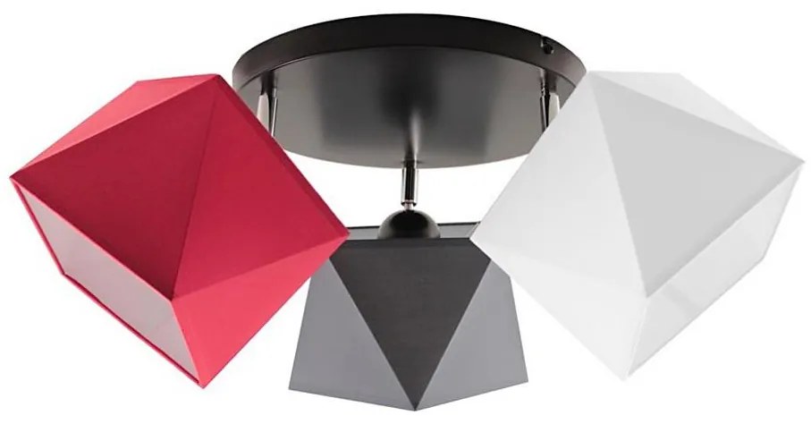 Lampadario a plafone DIAMENT 3xE27/60W/230V