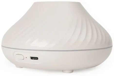 Diffusore di aromi LED RGB con finta fiamma LED/6,5W/5V 130ml bianco