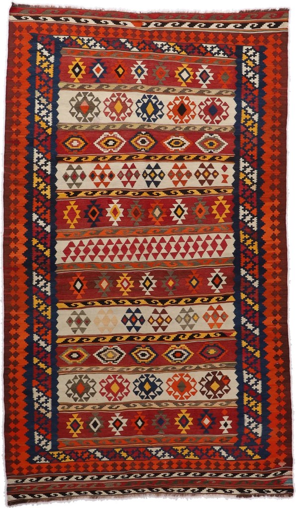 Kilim Tappeto 280 x 160 (Pakistan) Tessuto A Mano