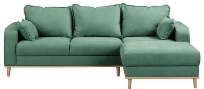 Divano angolare turchese (angolo destro) Beata - Ropez