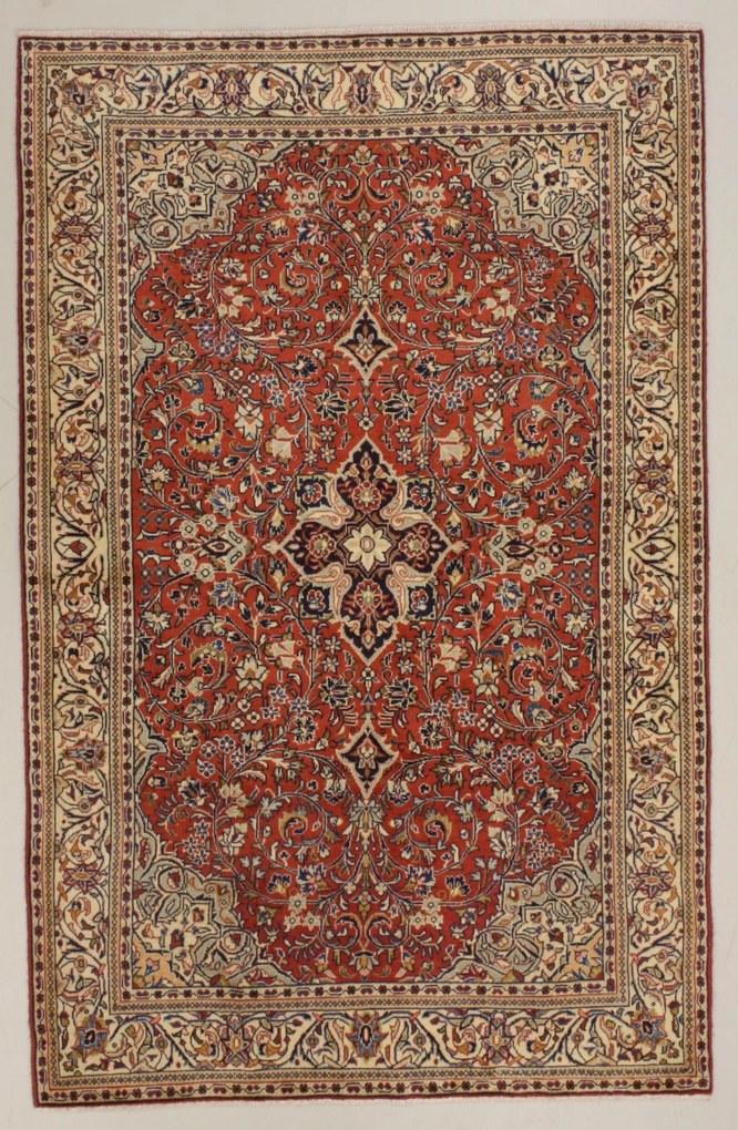 Sarouk Tappeto 200 x 130 (Iran) Annodato A Mano