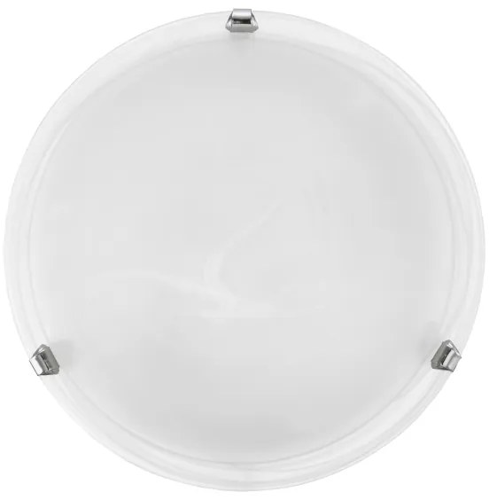 Eglo 7186 - Plafoniera SALOME 1xE27/60W/230V vetro alabastrino