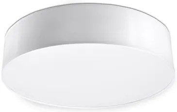 Plafoniera Tonda in PVC da Soffitto 3xE27 ARENA 45 Bianca da interno