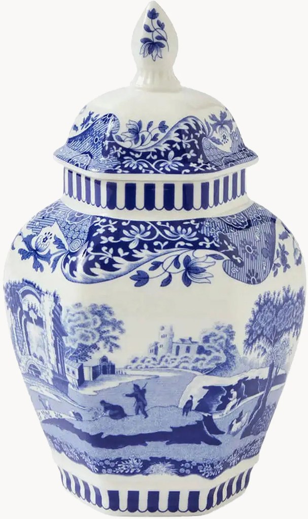 Vaso in porcellana Blue Italian