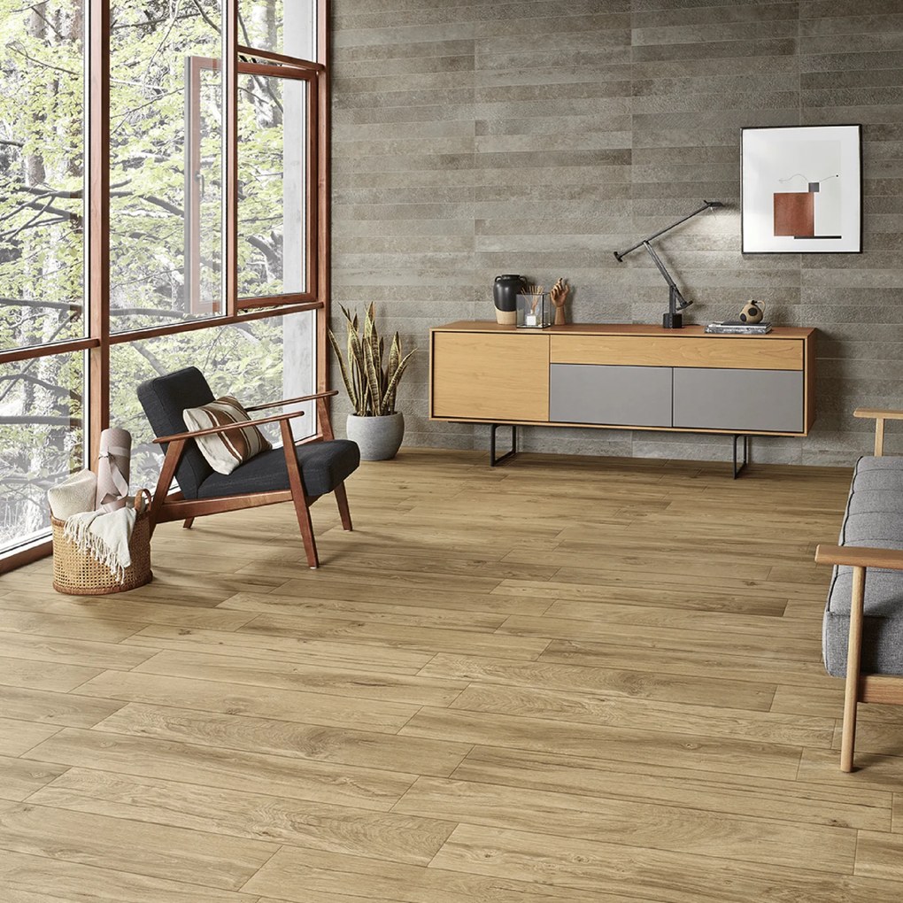 Love Ceramics Tiles Rettificato 20x100 "Native" Dark Beige