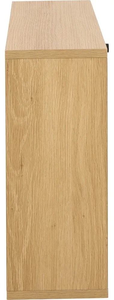 Scarpiera con anta effetto rovere in colore naturale 72x43x17 cm Albany - Actona