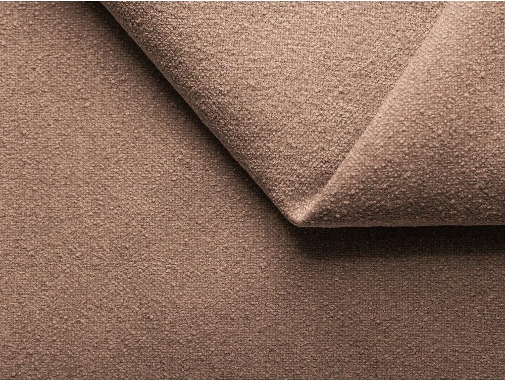 Letto matrimoniale imbottito rosa chiaro con contenitore con griglia 180x200 cm Kiana - Makamii