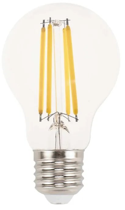 Lampada LED E27 4W a Filamento 210lm/W, CLASSE A, No Flickering - A60 Colore  Bianco Caldo 2.700K