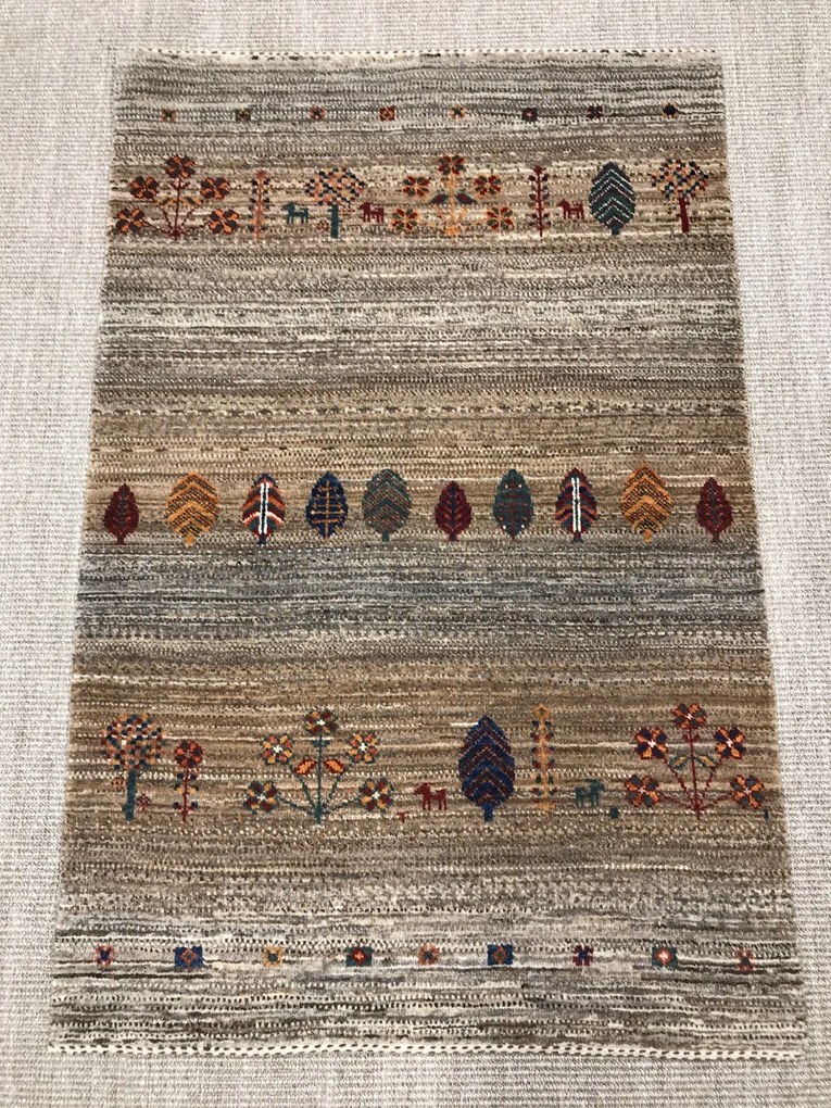 Loribaft Tappeto persiano 80 x 130 Marrone (Iran) Annodato A Mano