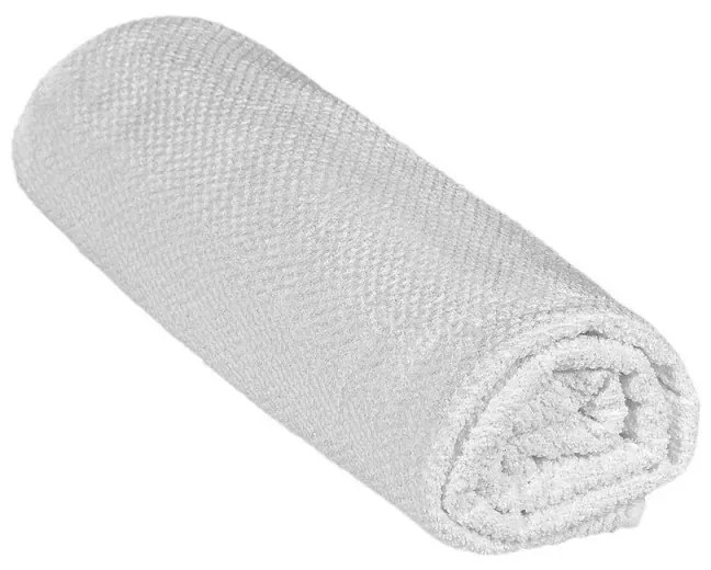 Telo bagno per doccia 90x140 cm bianco in cotone 100%