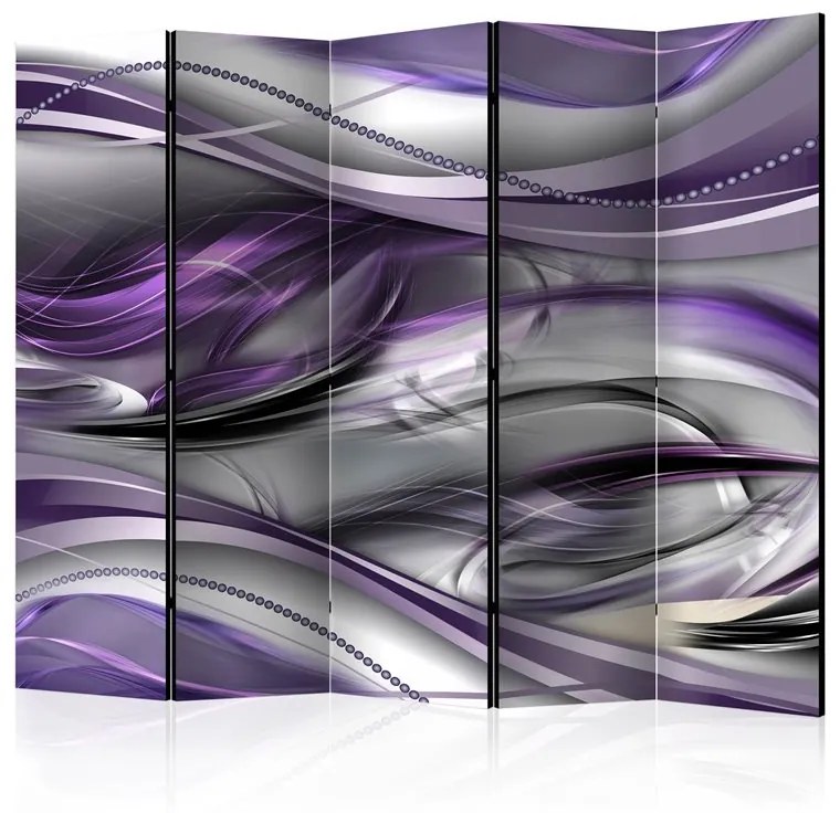 Paravento  Tunnels (Violet) II [Room Dividers]  Colore Bianco, Dimensioni e Misure 225x172