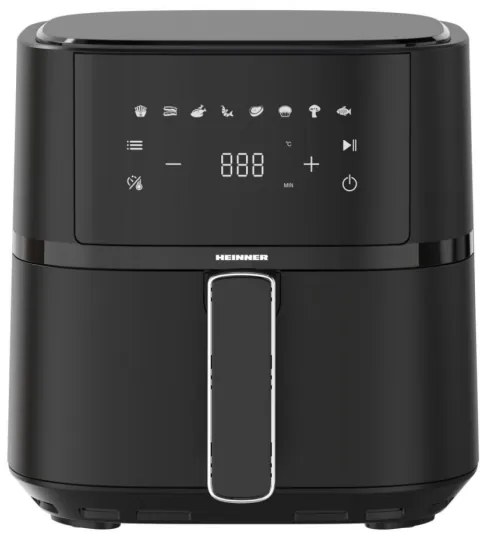 Heinner HAF-B4BK1500 - Friggitrice ad aria 4 l 1500W/230V nero