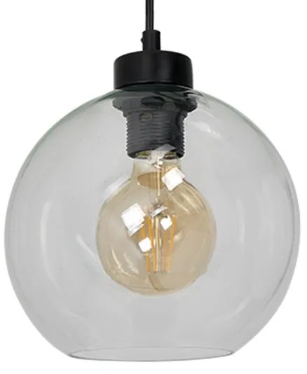 Lampadario su corda SOFIA 1xE27/60W/230V trasparente