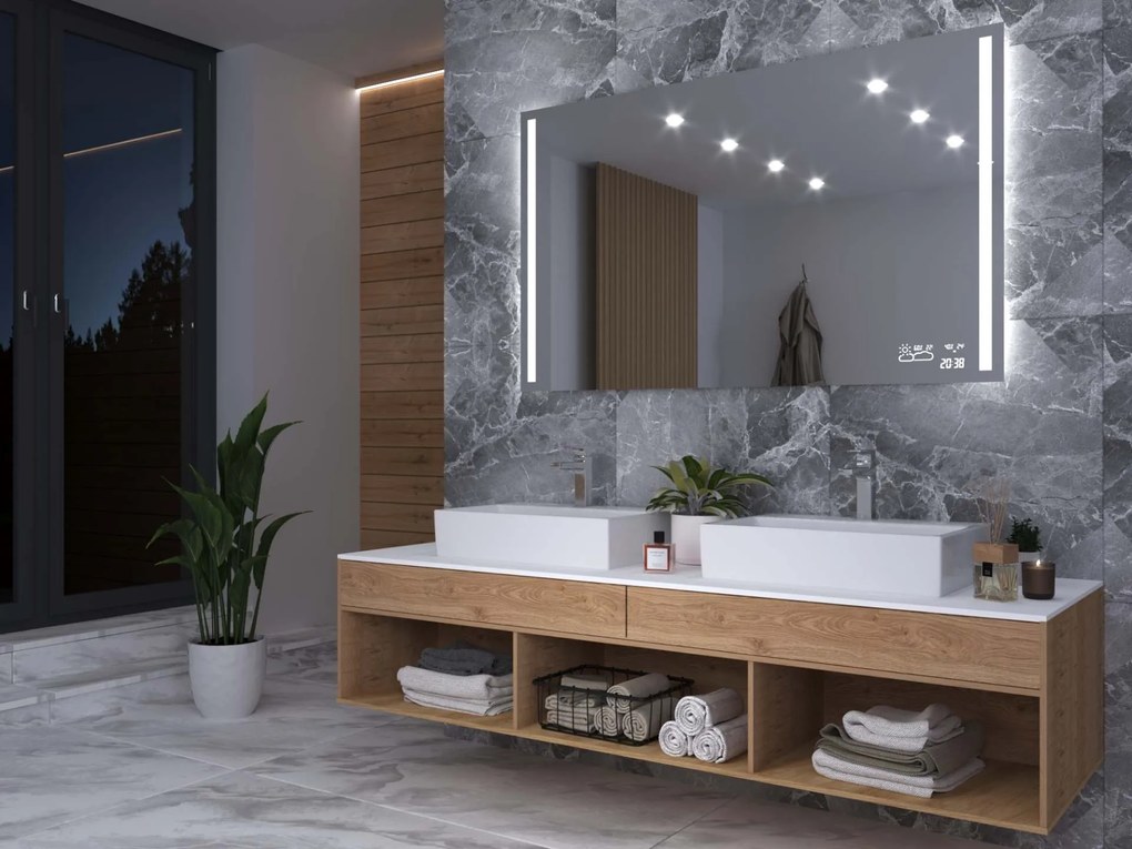 Specchio con illuminazione LED  M4