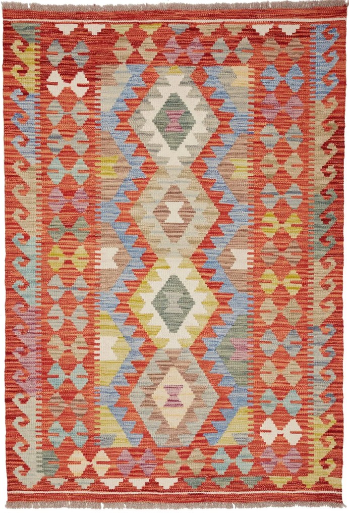 Kilim Tappeto 100 x 150 (Pakistan) Tessuto A Mano