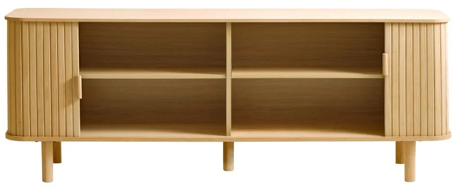 Tavolo TV in rovere naturale 56x160 cm Cavo - Unique Furniture