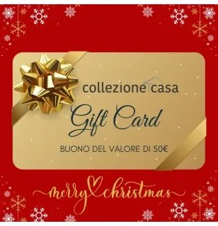 Gift card natalizie Collezione Casa € 50,00