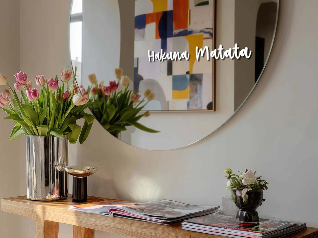 Adesivo per specchio S10 – Hakuna Matata