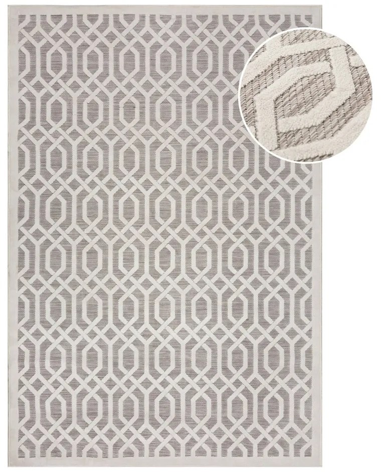 Tappeto beige per esterni 200x290 cm Mondo - Flair Rugs