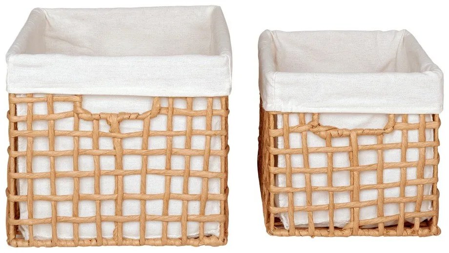 Set di cesti 2 pz 25x35x22 cm Bustelo – House Nordic