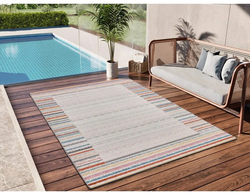 Tappeto da interno/esterno color crema 80x150 cm Samara – Universal