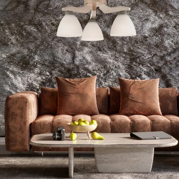 Lampadario ADRIANO 3xE27/60W/230V a plafone