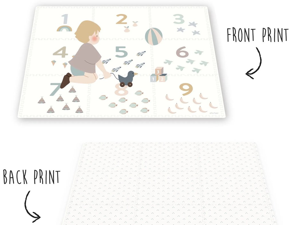 Play&Go EEVAA tappeto da gioco Numbers