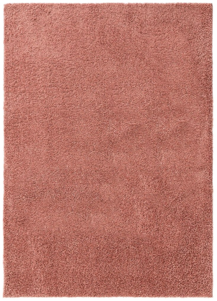 benuta Basic Tappeto a pelo lungo Soho Rosa 120x170 cm - Tappeto design moderno soggiorno