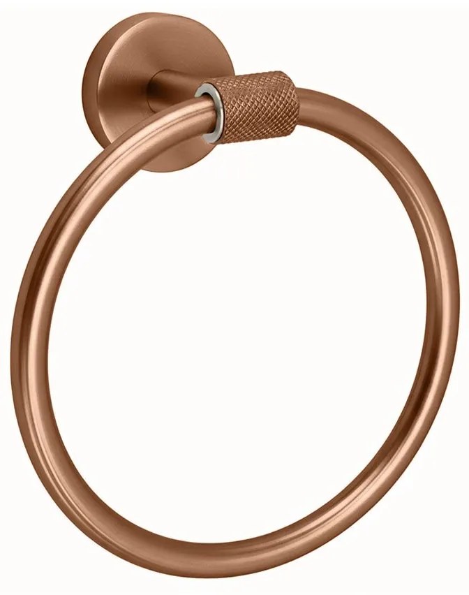 Portasciugamano da bagno Ring 5710 Galo Brush Copper