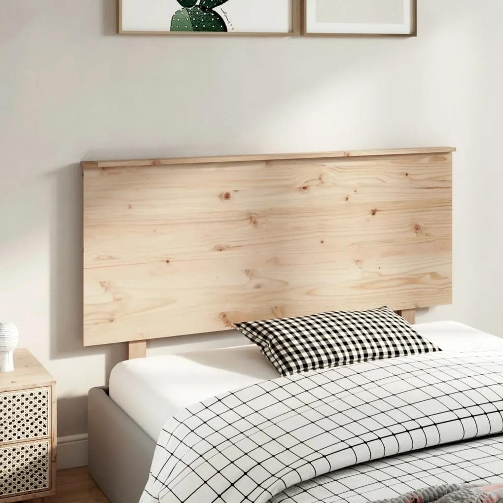Testiera per letto 139x6x82,5 cm legno massello di pino