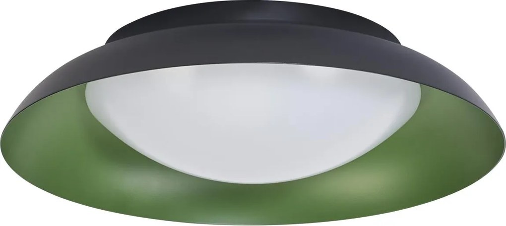 Osram - Lampada da soffitto LED dimmerabile ORBIS PLATE LED/19W/230V Ø 31 cm verde/nero