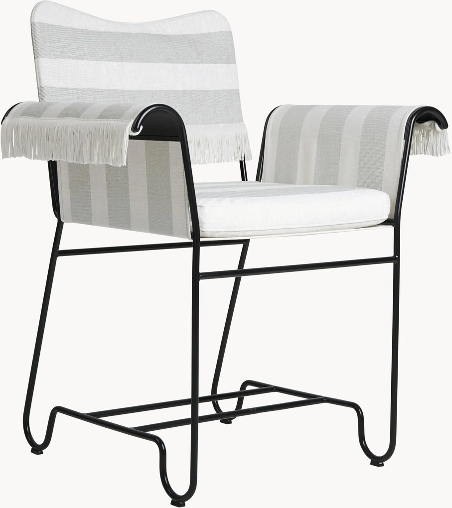 Sedia da giardino con frange Tropique