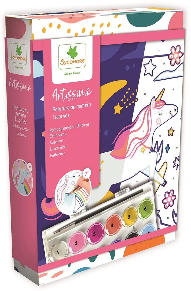 Artissimo - Pittura con i numeri - Unicorni