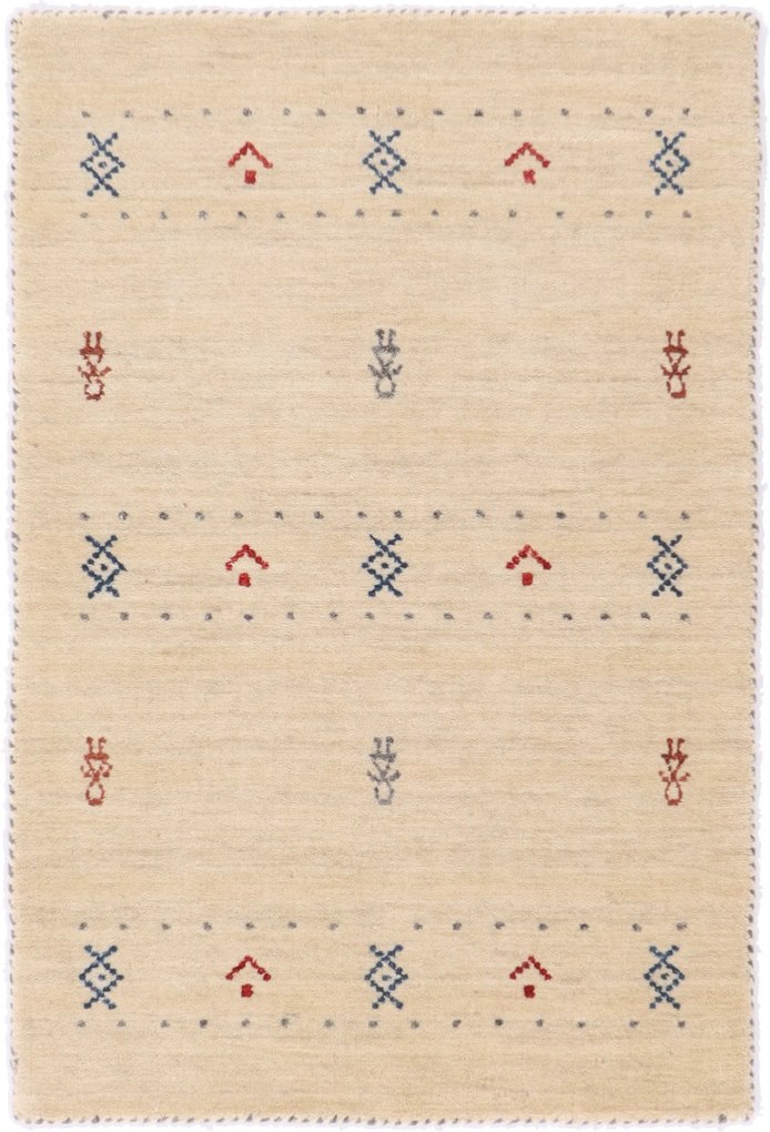 Tappeto orientale 60 x 90 (Indian) Annodato A Mano